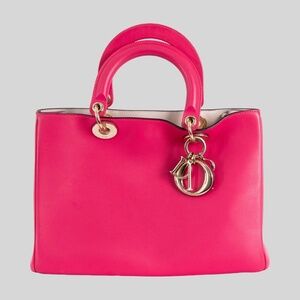 SOLD Dior Diorssimo Pink Large Tote